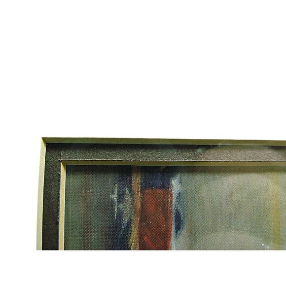 Abraham Lincoln Framed "In God We Trust" Print By Artist Hong Min Zou 12x15" - Picture 4 of 12